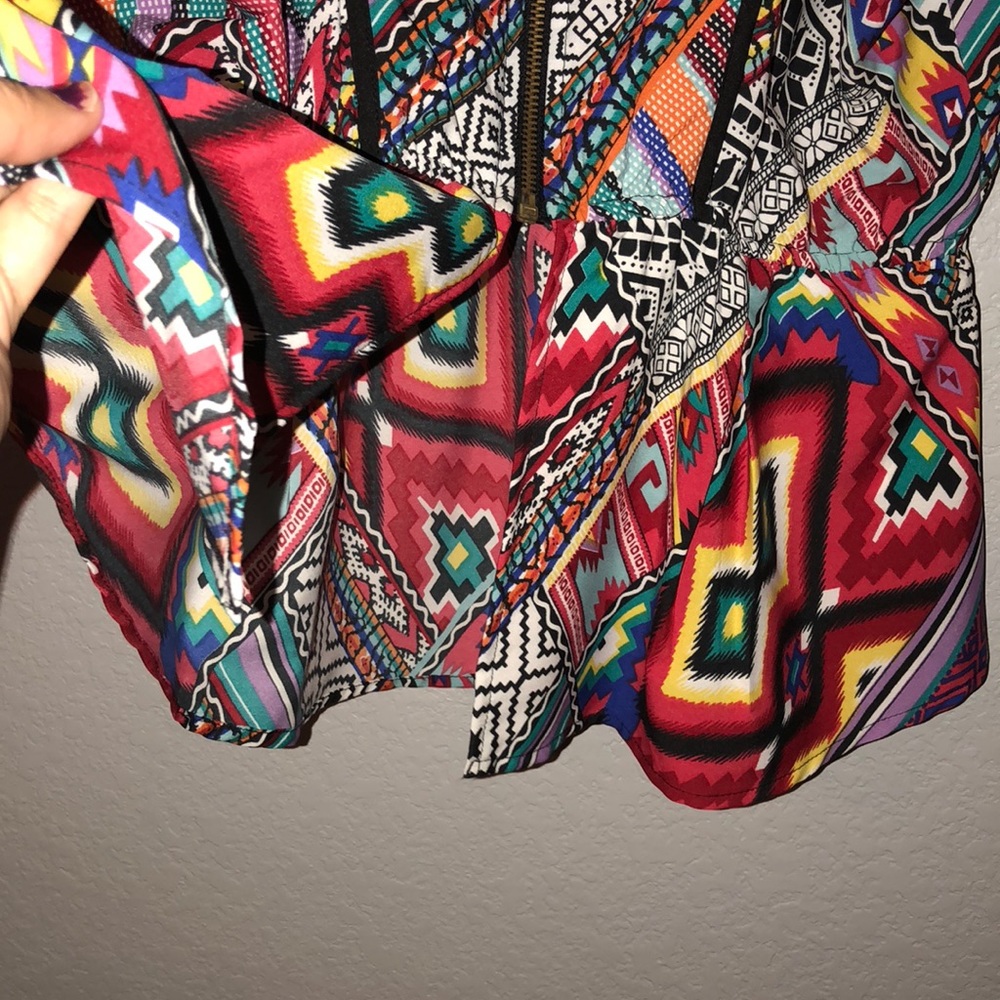 COPY - NWT new glory multicolor sleeveless blouse - Picture 7 of 8